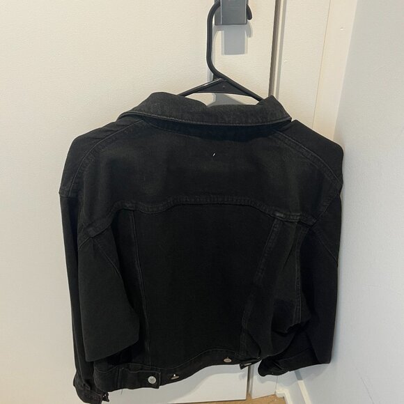 Black Jean Jacket - Picture 3 of 3